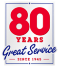 80 Years of Great Service