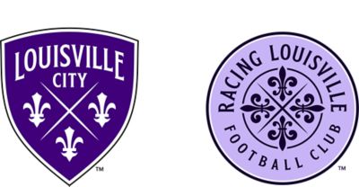 LouCity Racing Louisville Logos