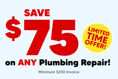 $75 Off Any Plumbing Repair