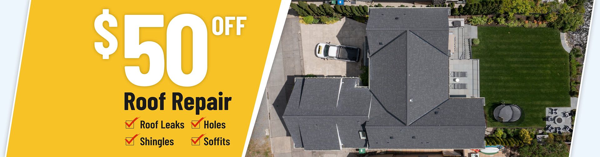 $50 Off Roof Repair