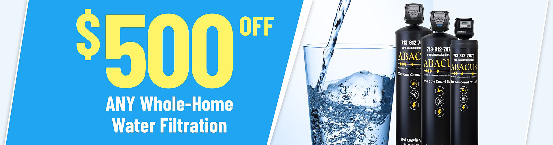 $500 Off Water Filtration