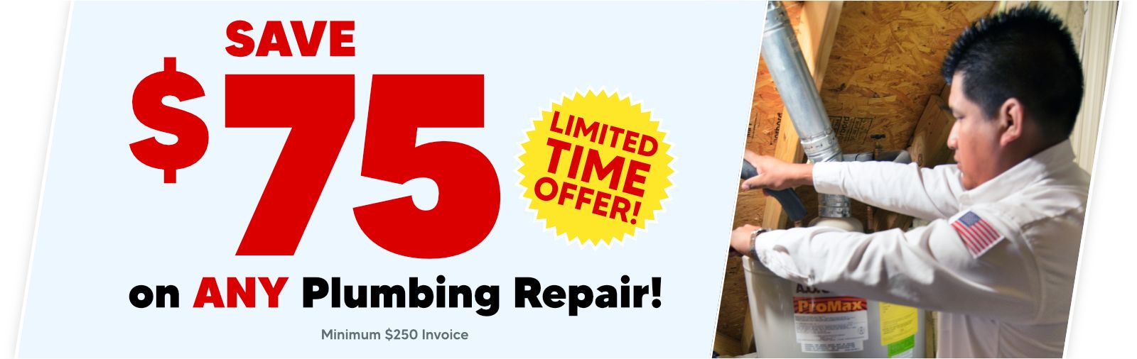 $75 Off Any Plumbing Repair