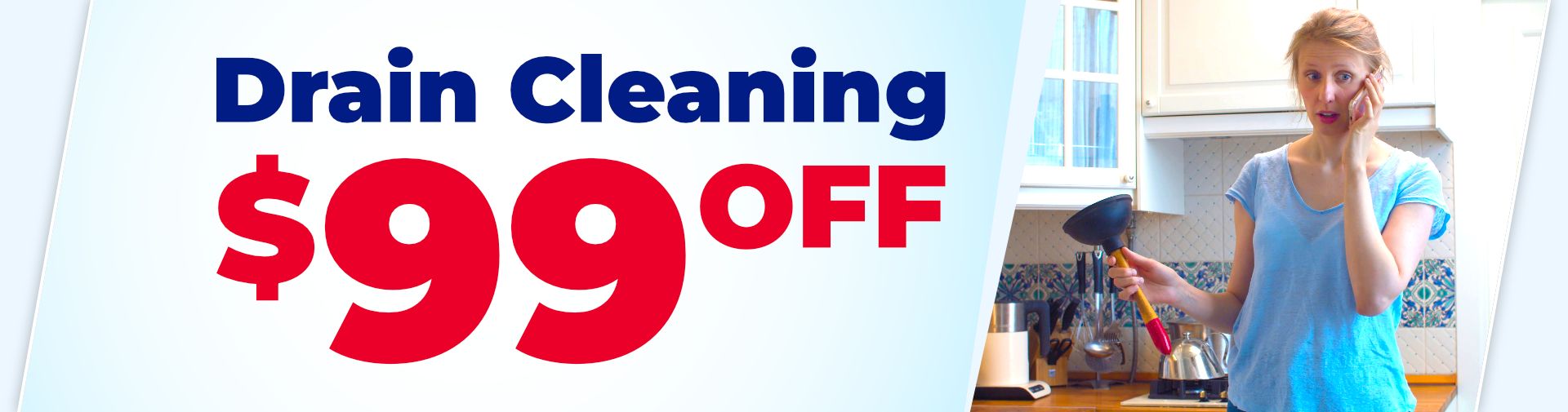 $99 Drain Cleaning Special