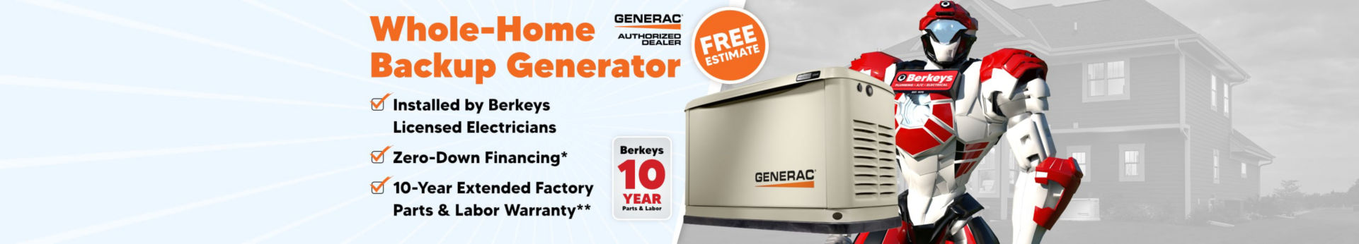 Whole-Home Backup Generator