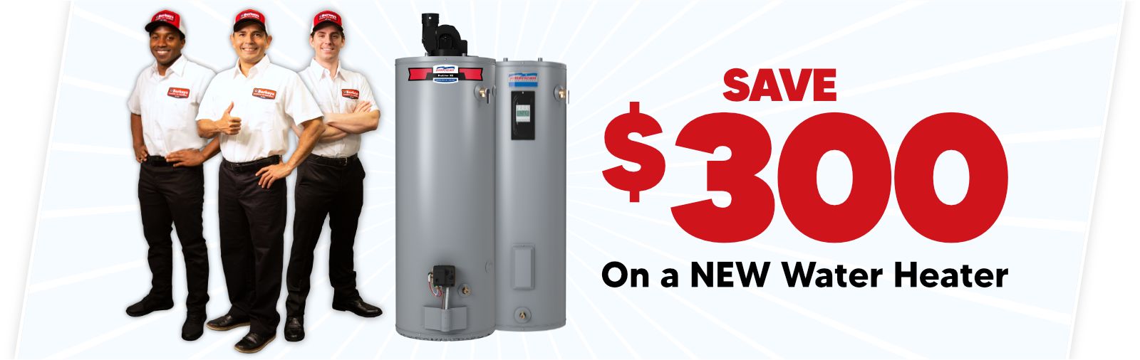 Save $300 On A New Water Heater