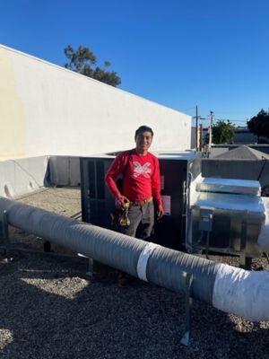 NexGen Tech standing on a roof