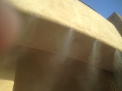 Outdoor Misting System operating