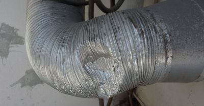 Damaged Ductwork