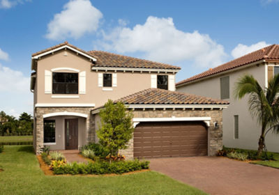 A newly-built home in Florida