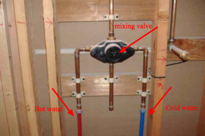 My apartment shower barely makes warm water. All other faucets do