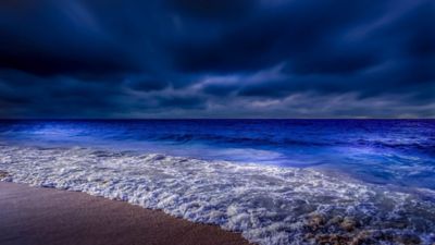 Beach at night