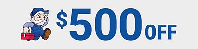 $500 Off Whole-House Water Filtration System