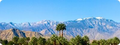 Mountian Range in Palm Desert