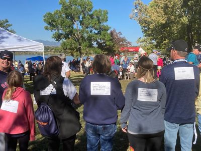 Plumbline and family at the ALS walk