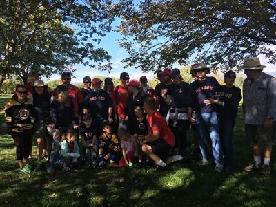 Plumbline group at the ALS walk