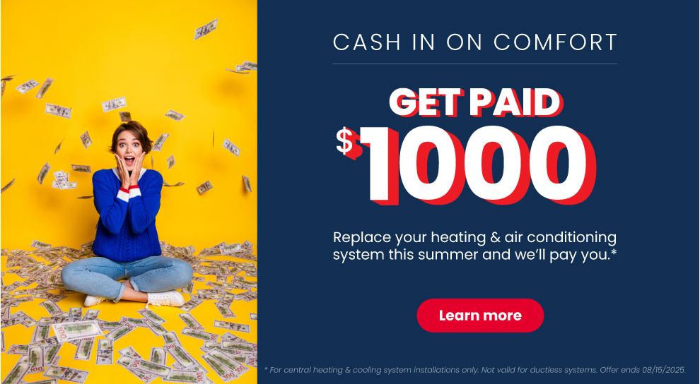 New Equipment Special - $1000 Cashback