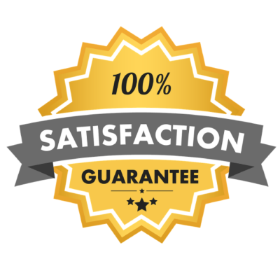 100% Satisfaction Guarantee