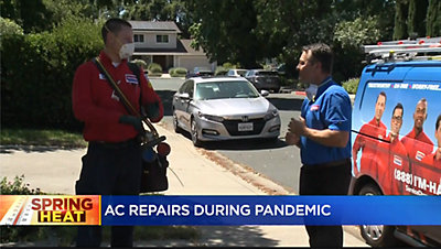 We’re Featured On CBS News Channel: California Heat Waves & A/C Repairs