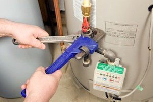 Servicing Water Heater
