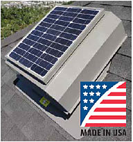 Solar Powered Attic Ventilation