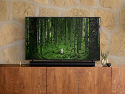 Sonos Arc soundbar beneath a TV