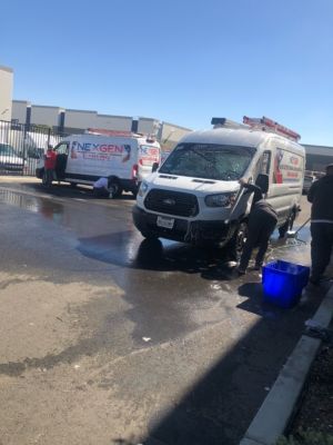 Cleaning nexgen vans