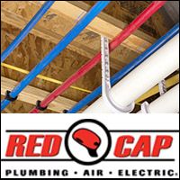 PEX water lines and drain pipes in a Tampa area home