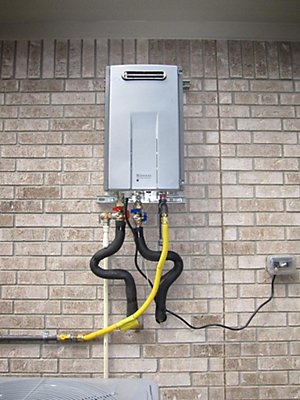 tankless water heater - Berkeys Southlake