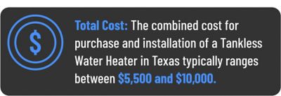 Tankless Water Heater Cost