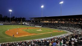 Third base view at Coolray Field