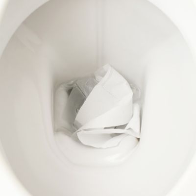 Clogged toilet