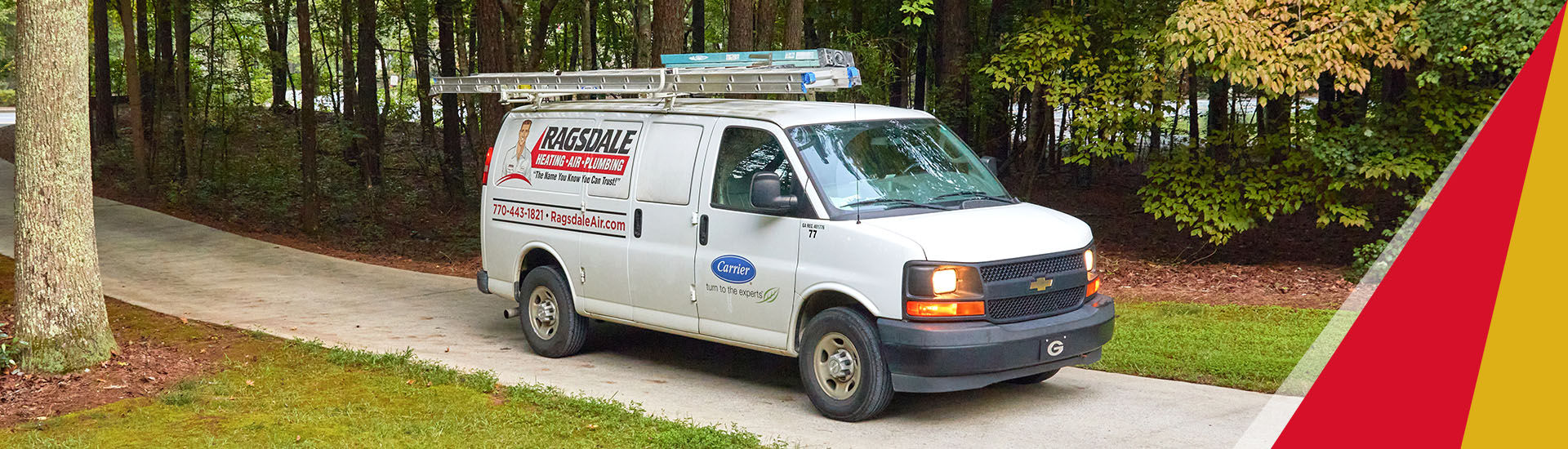 Ragsdale van pulling up driveway