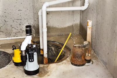 Replacing an old sump pump