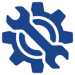Wrench and gear icon
