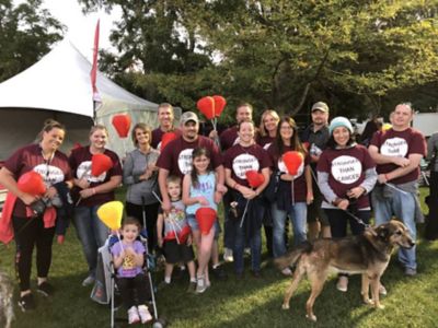 Walks for a cause group photo