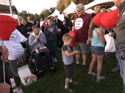 Walks for a cause group photo