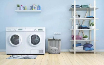 Laundry room in a Denver area home