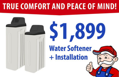 $1,899 Water Softener + Installation