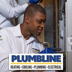 HVAC technician repair a heating system