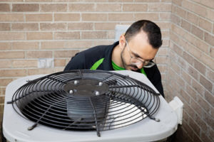 AC service on outdoor unit