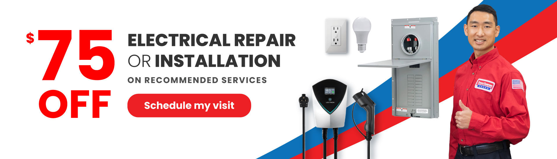 $50 OFF Electrical Repair or Installation