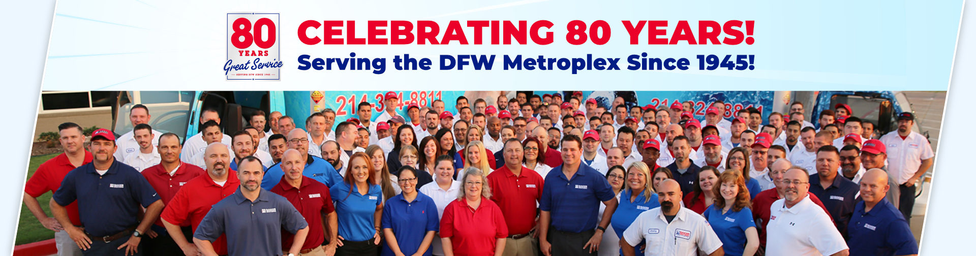 Celebrating 80 Years of Great Service!