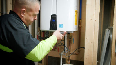 tankless water heater service