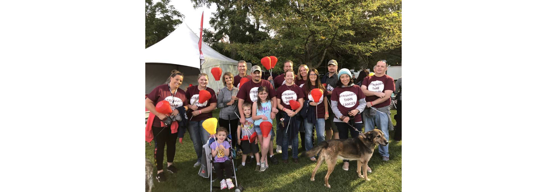 Walks for a cause group photo